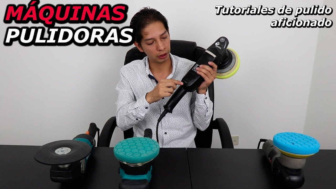 Máquinas para pulir tu auto! PRIMER video!