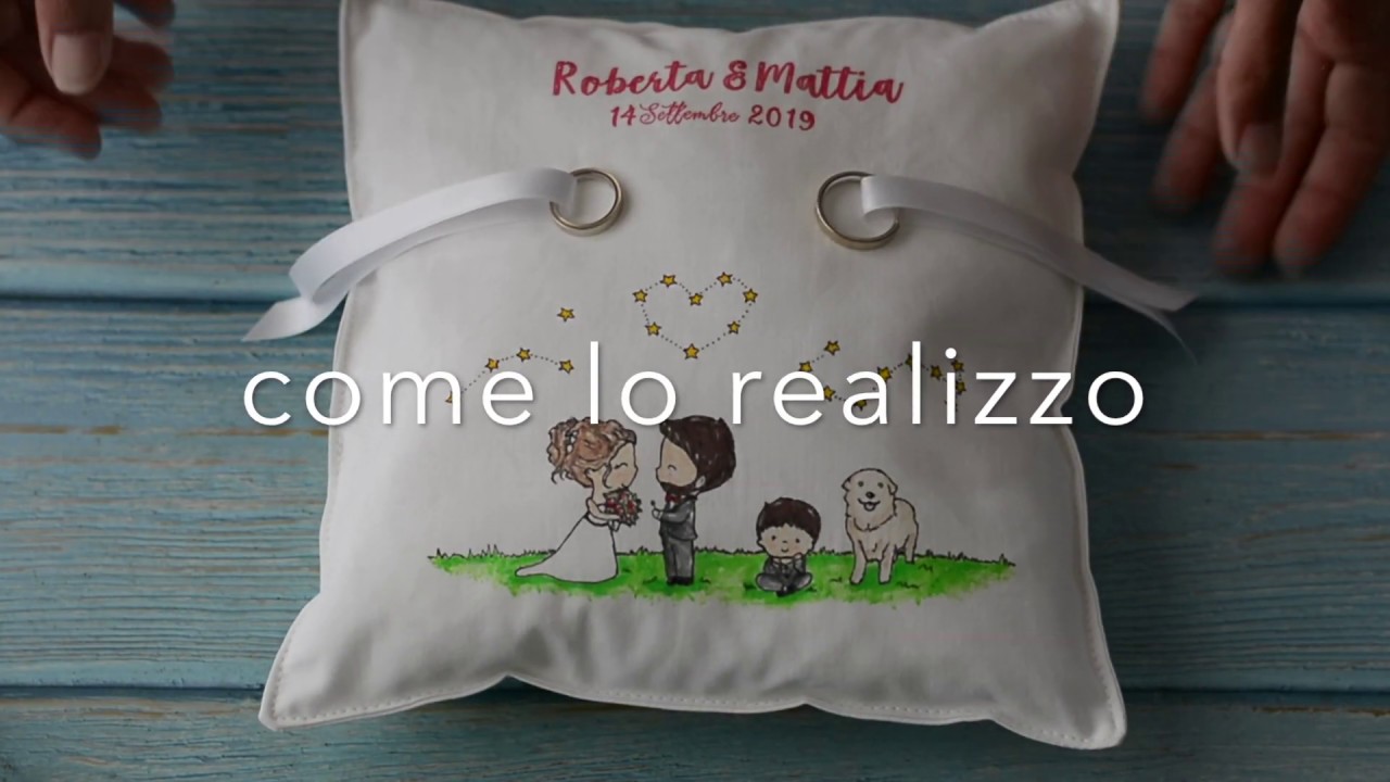 Come realizzo un cuscino portafedi.