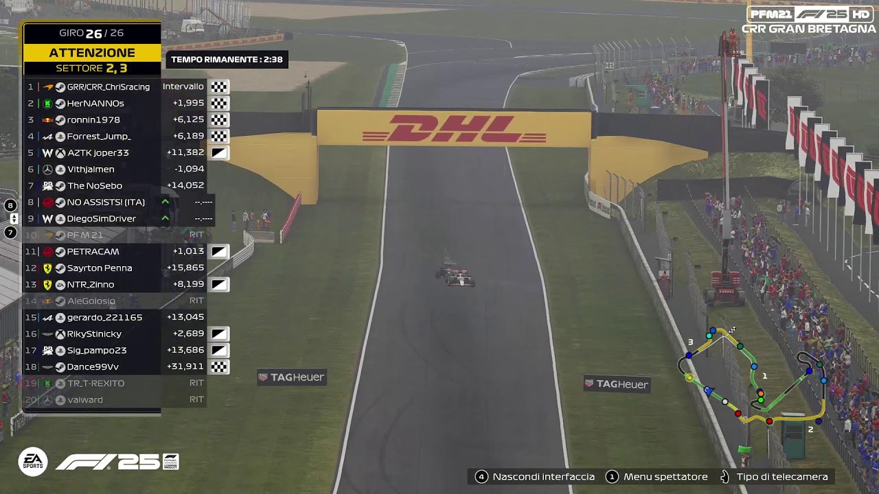 [F1 25] Cockpit Real Racing 2025-26 | R12 | British GP League Race
