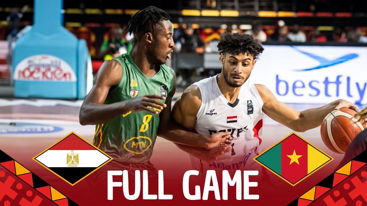 Quarter-Finals | Egypt v Cameroon | Full Basketball Game | FIBA AfroBasket 2025