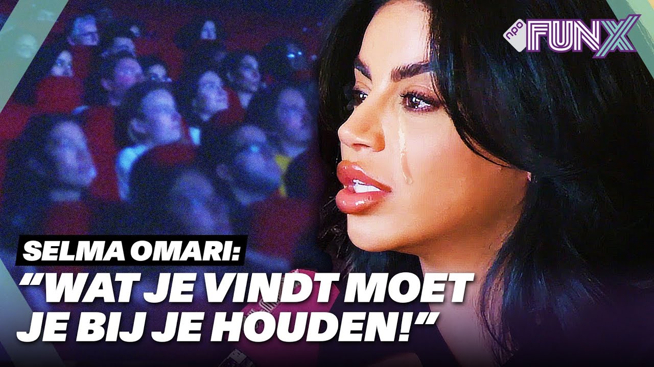 SELMA OMARI emotioneel op DOCU PREMIÈRE ‘GEEN GEZEIK’