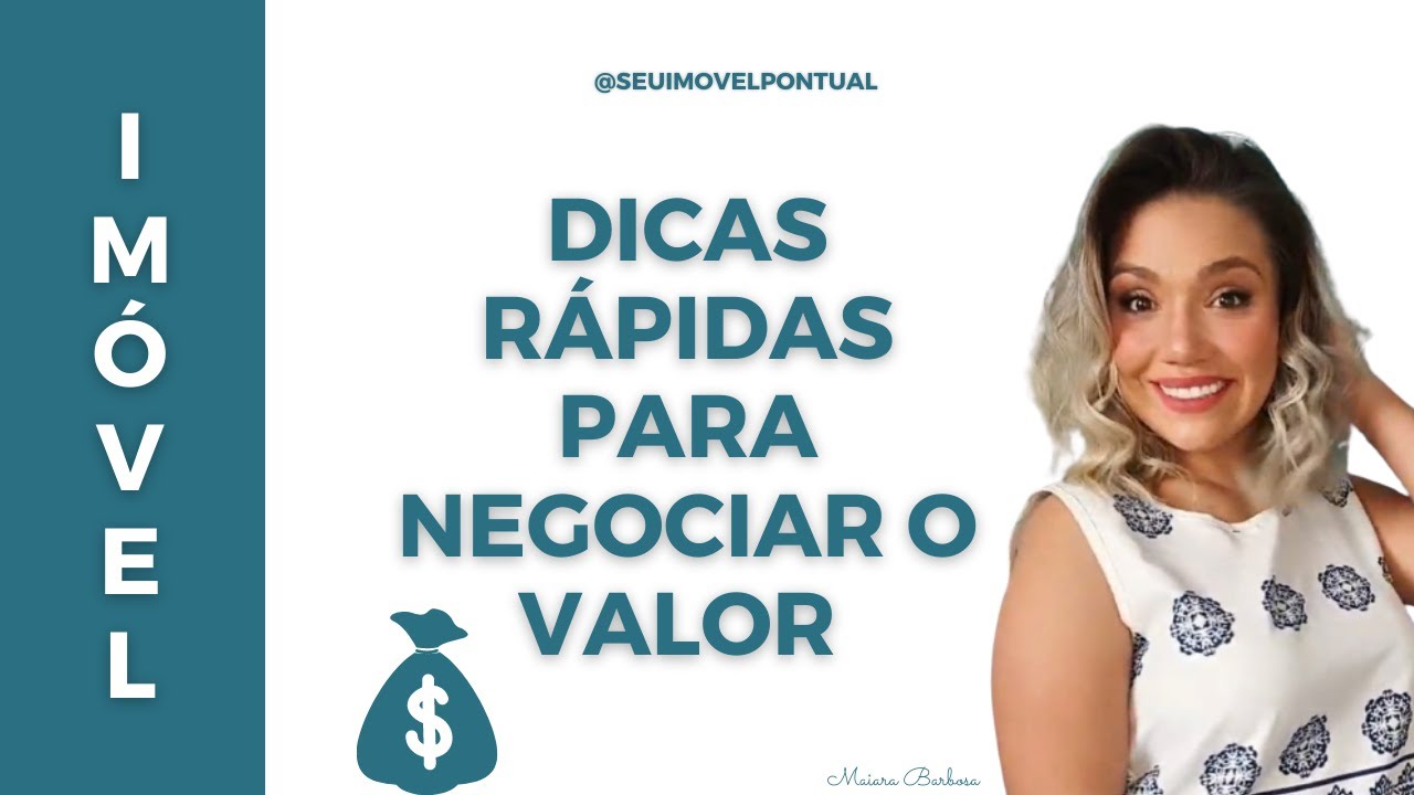 COMO NEGOCIAR O VALOR DO IMÓVEL - Maiara Barbosa
