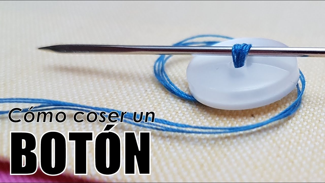 Cómo coser un botón correctamente