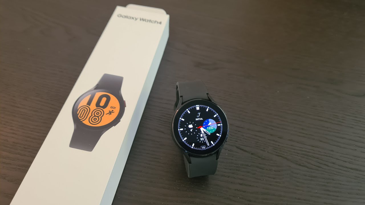 Unboxing Samsung Galaxy Watch4 44 mm SM-R870