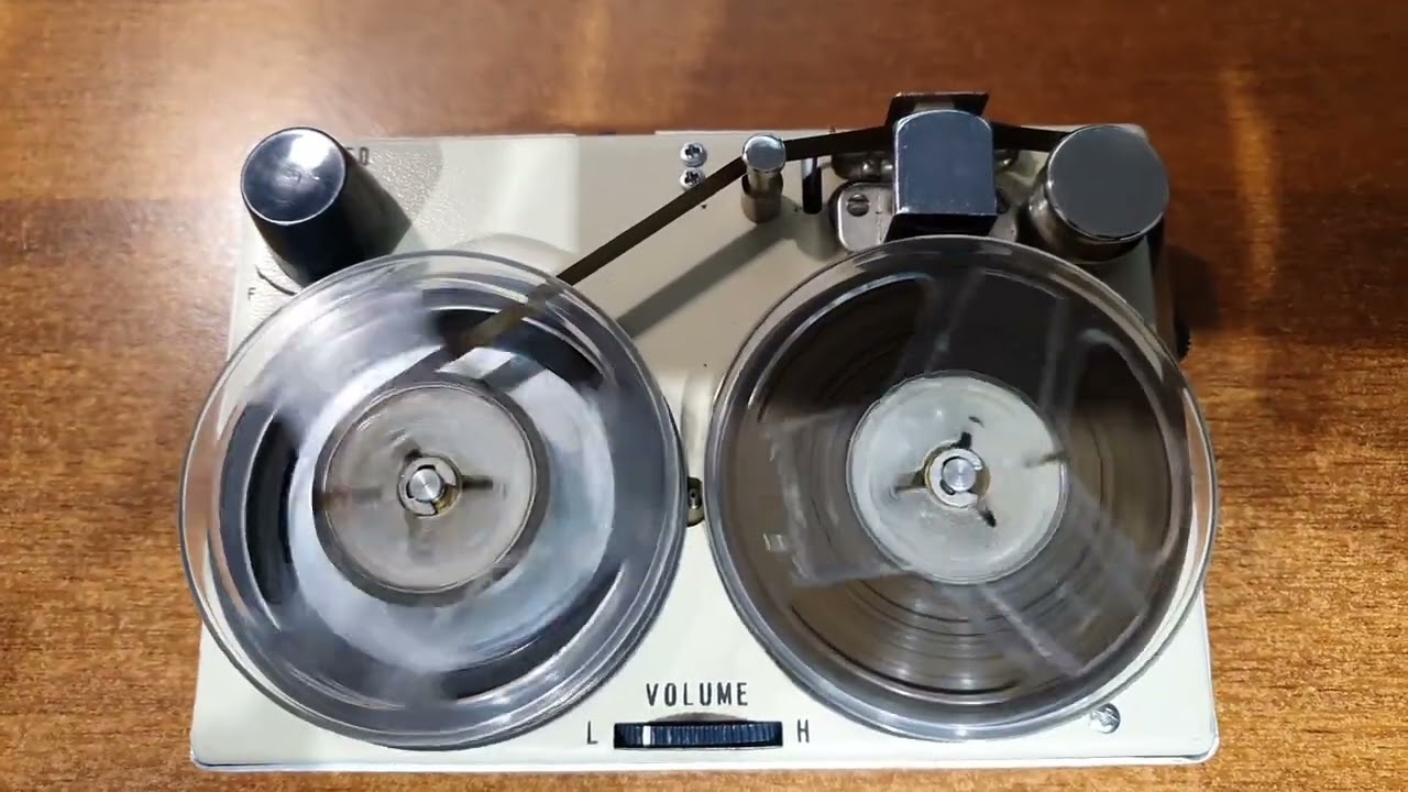 Just repaired... Sanyo MC-1 mini reel-to-reel recorder