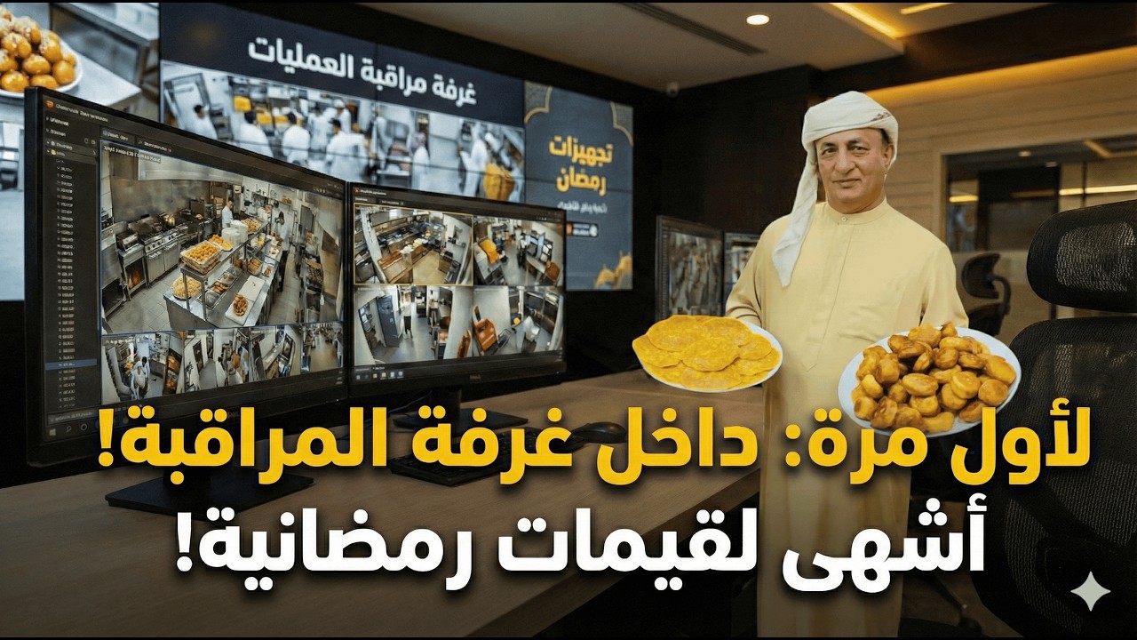 يوميات الشيف خالد حرية: لأول مرة داخل غرفة مراقبة العمليات! 🎥 | خلية نحل ولقاء مع زبون من 30 سنة 🌙