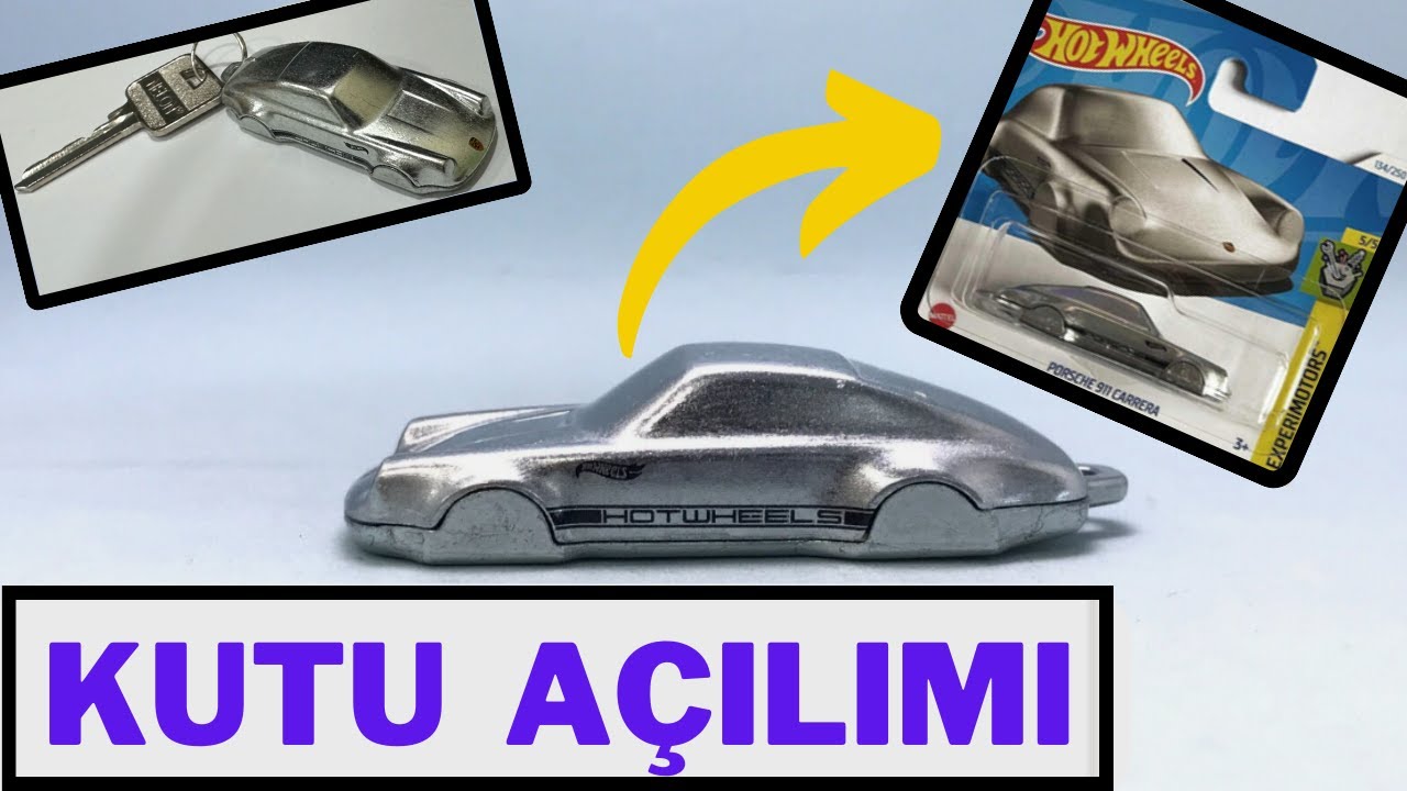 HOT WHEELS PORSCHE 911 CARRERA KUTU AÇILIMI (BU ANAHTARLIK ÇOK İYİ!!)