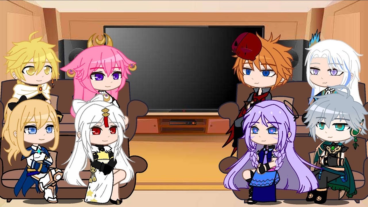 Genshin impact Characters React to Evil Celestia AU