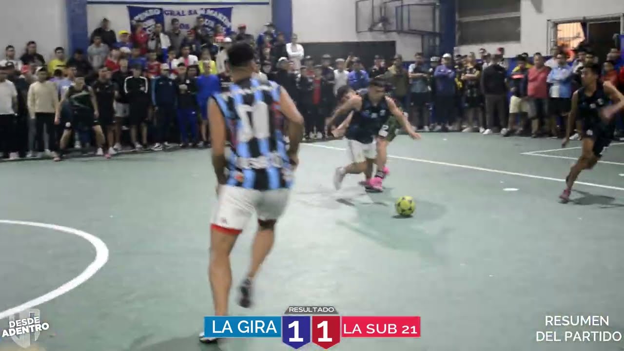 (9)LA GIRA VS LA SUB 21 (9) [RESUMEN DEL PARTIDO]