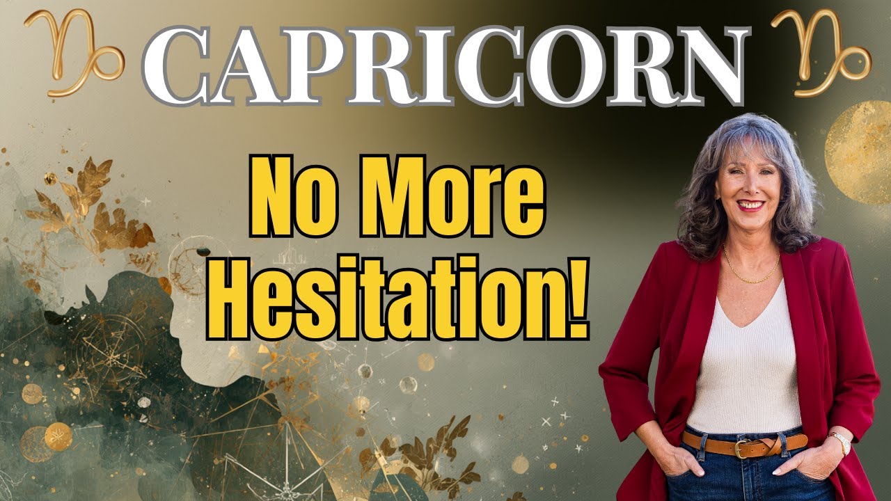CAPRICORN ♑ No More Hesitation &mdash; The Decision Is Clear Now ✨ Tarot