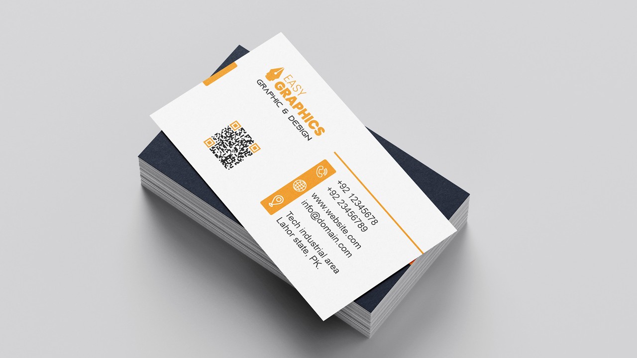 Professional Business Card Design in CorelDRAW  Step by Step Tutorial for Beginners