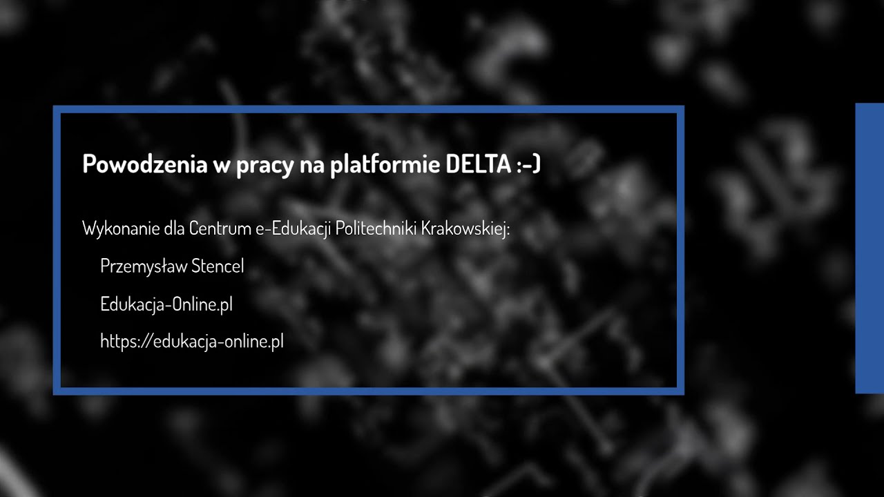 DELTA: Jak zaplanować ocenianie w kursie