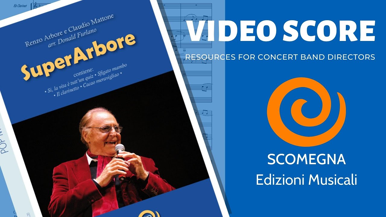 SUPERARBORE - Renzo Arbore, Claudio Mattone - arr. Donald Furlano