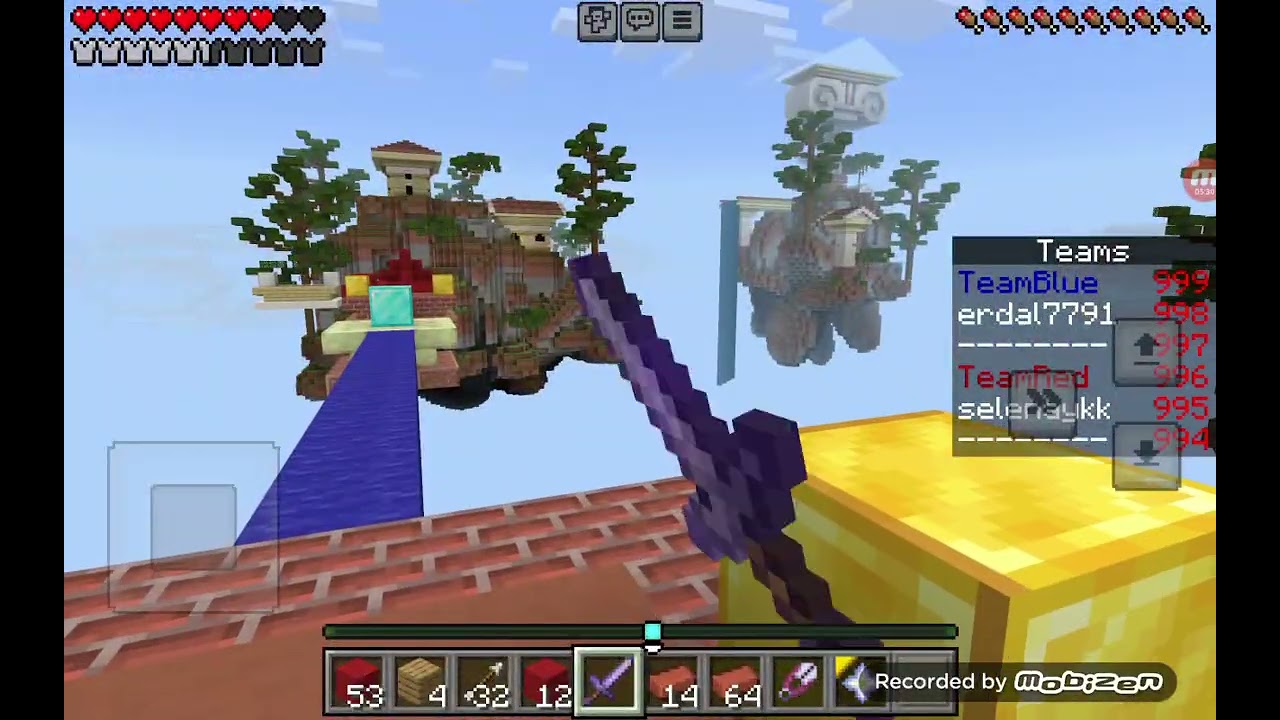 Bedwars oynadık