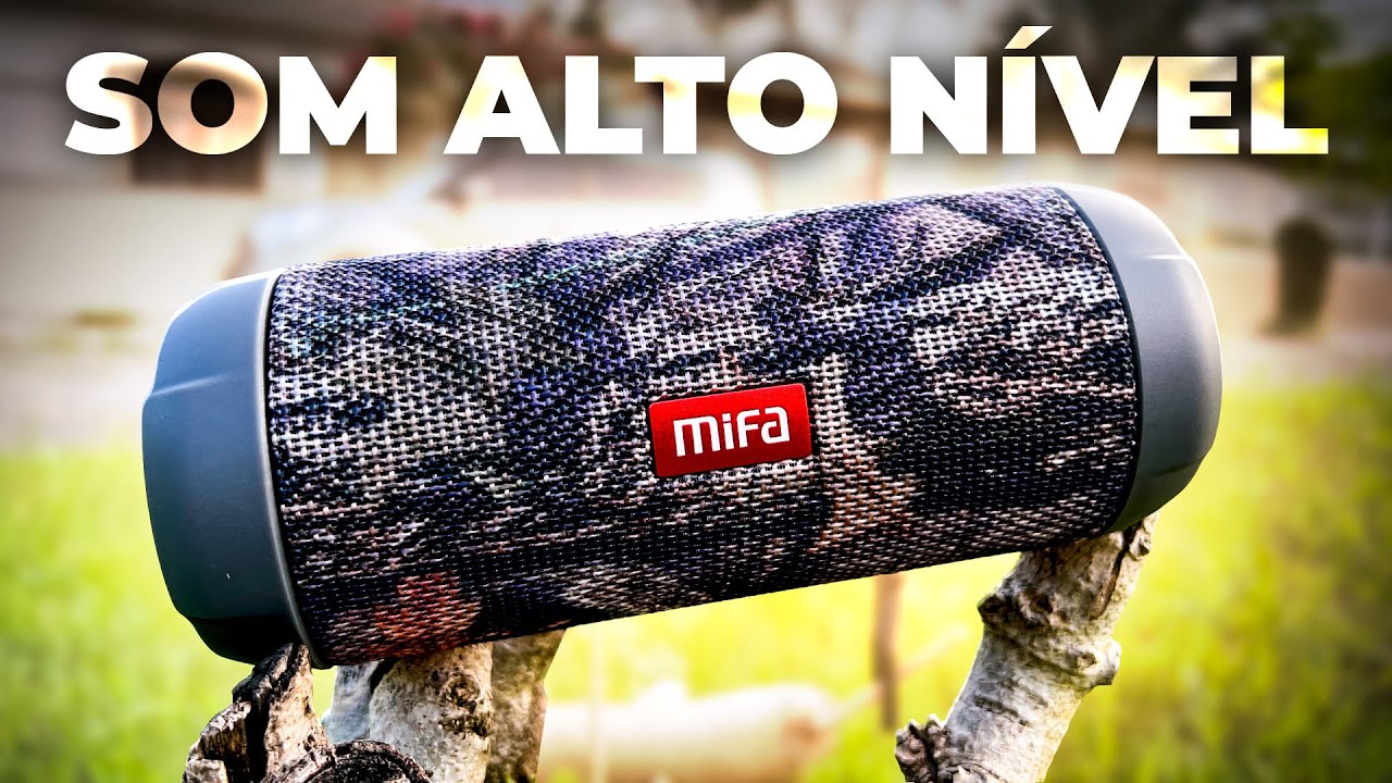Caixa de Som PORT&Aacute;TIL E MUITO POTENTE! MIFA WILDROD REVIEW