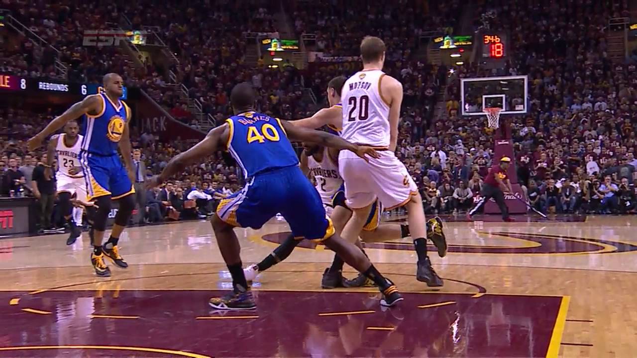 Timofey Mozgov vs GSW. Final, Game 3. 09.06.2016