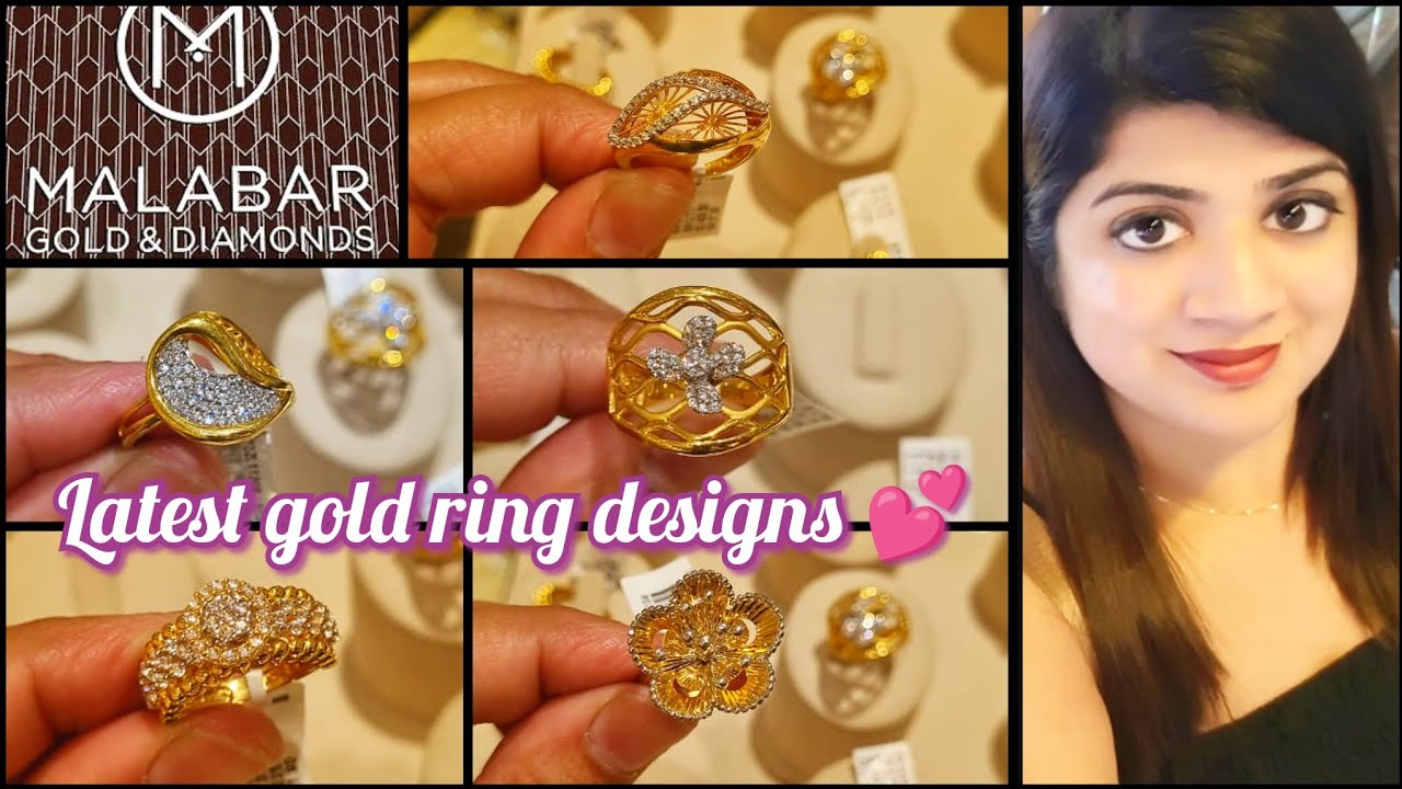 Just wow😍 | Malabar gold rings with price | Malabar ring designs| Malabar light weight gold rings