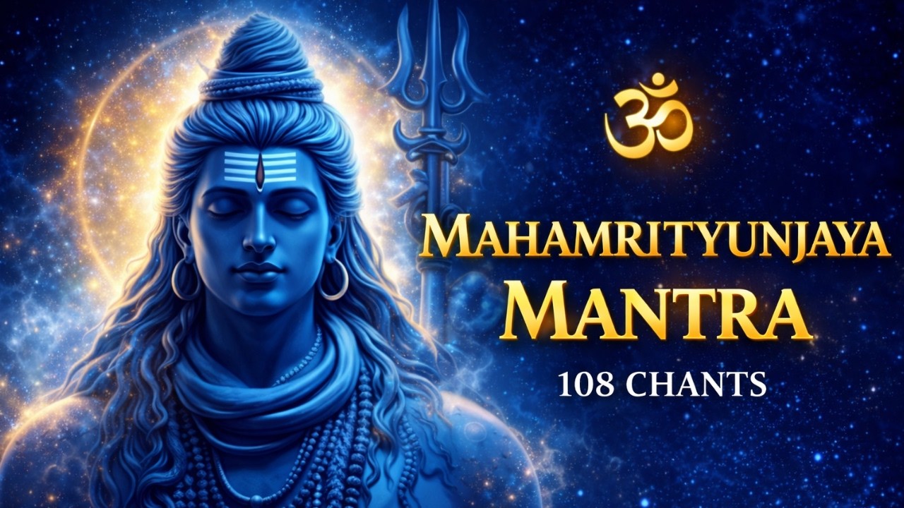🔱🔥Om Tryambakam Yajamahe | महामृत्युंजय मंत्र 108 बार | शिव का शक्तिशाली मंत्र !108 Times