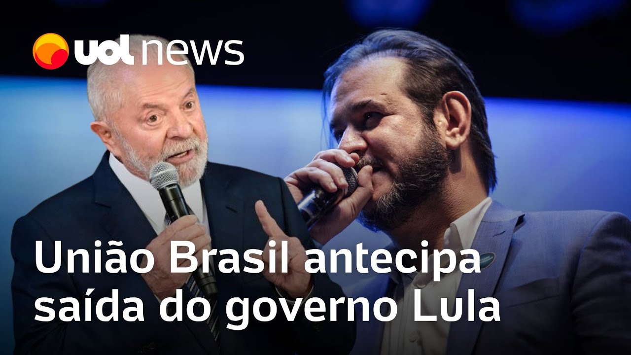 União Brasil antecipa saída do governo Lula; filiados têm 24 horas para deixar seus cargos