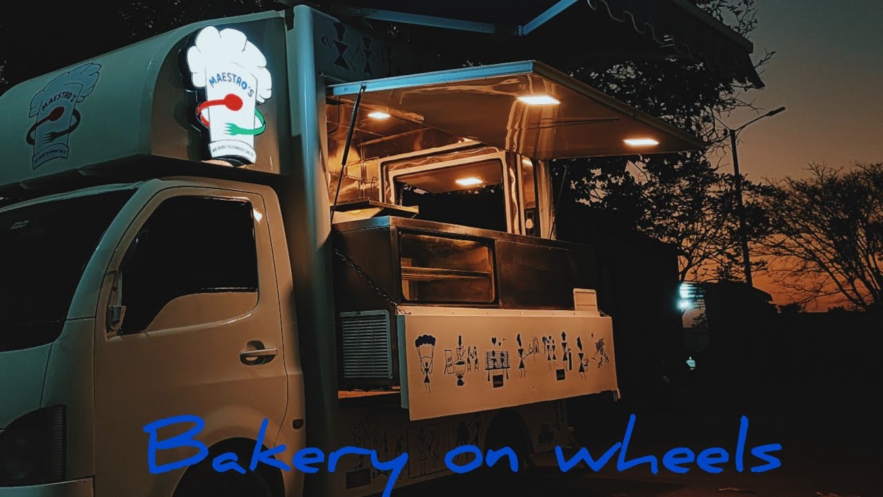 Bakery on wheels, cake shop on wheels