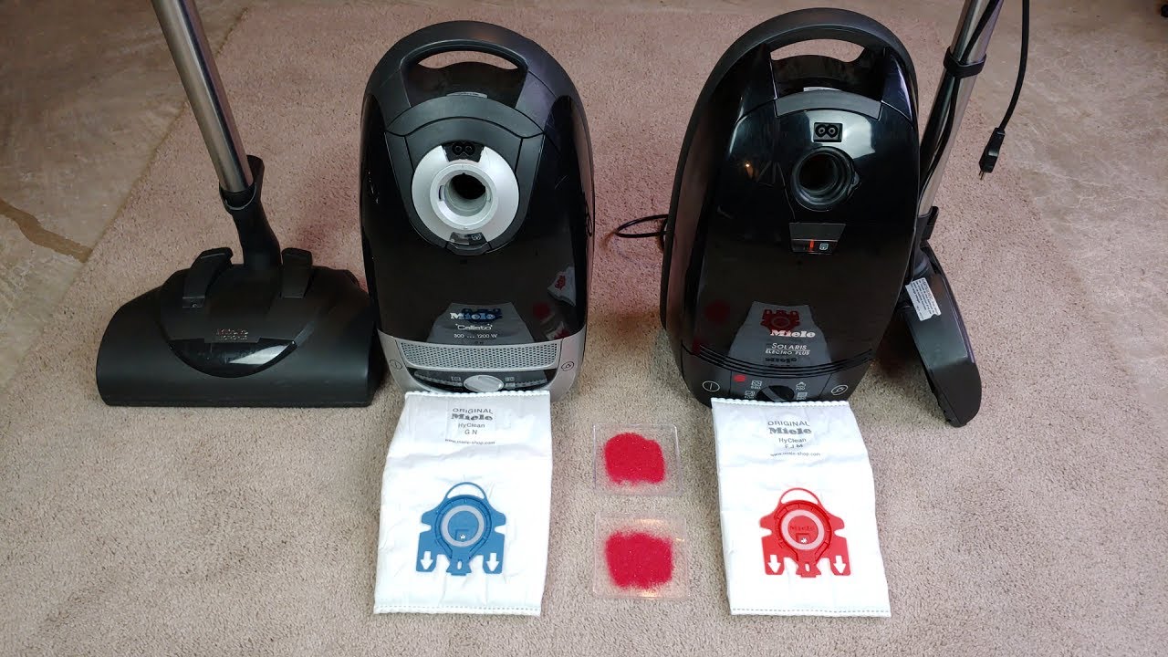Miele Solaris Versus Callisto Two Cycle Sand Test | One BIG Winner