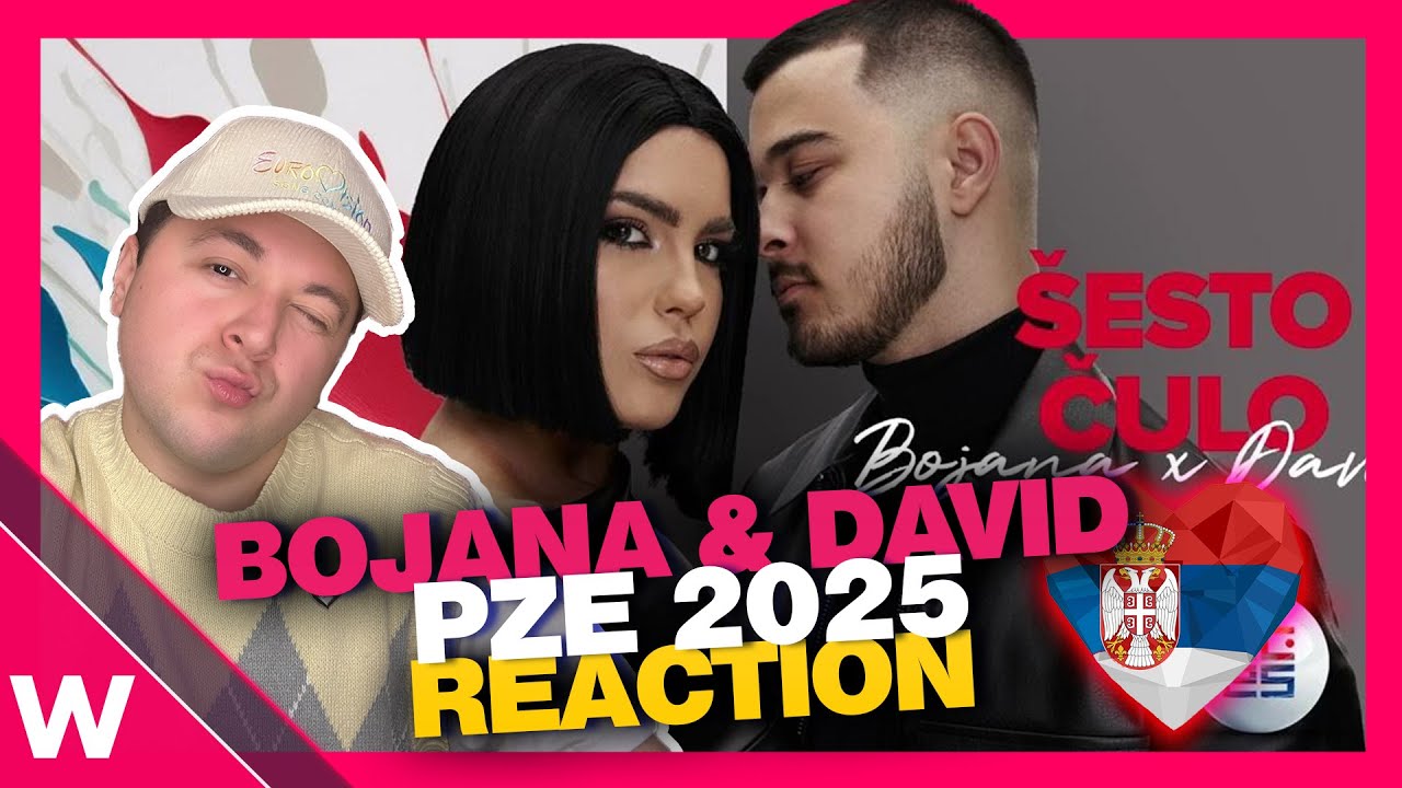 🇷🇸 Bojana & David  - Šesto čulo (Serbia Eurovision 2025) | Pesma Za Evroviziju Reaction