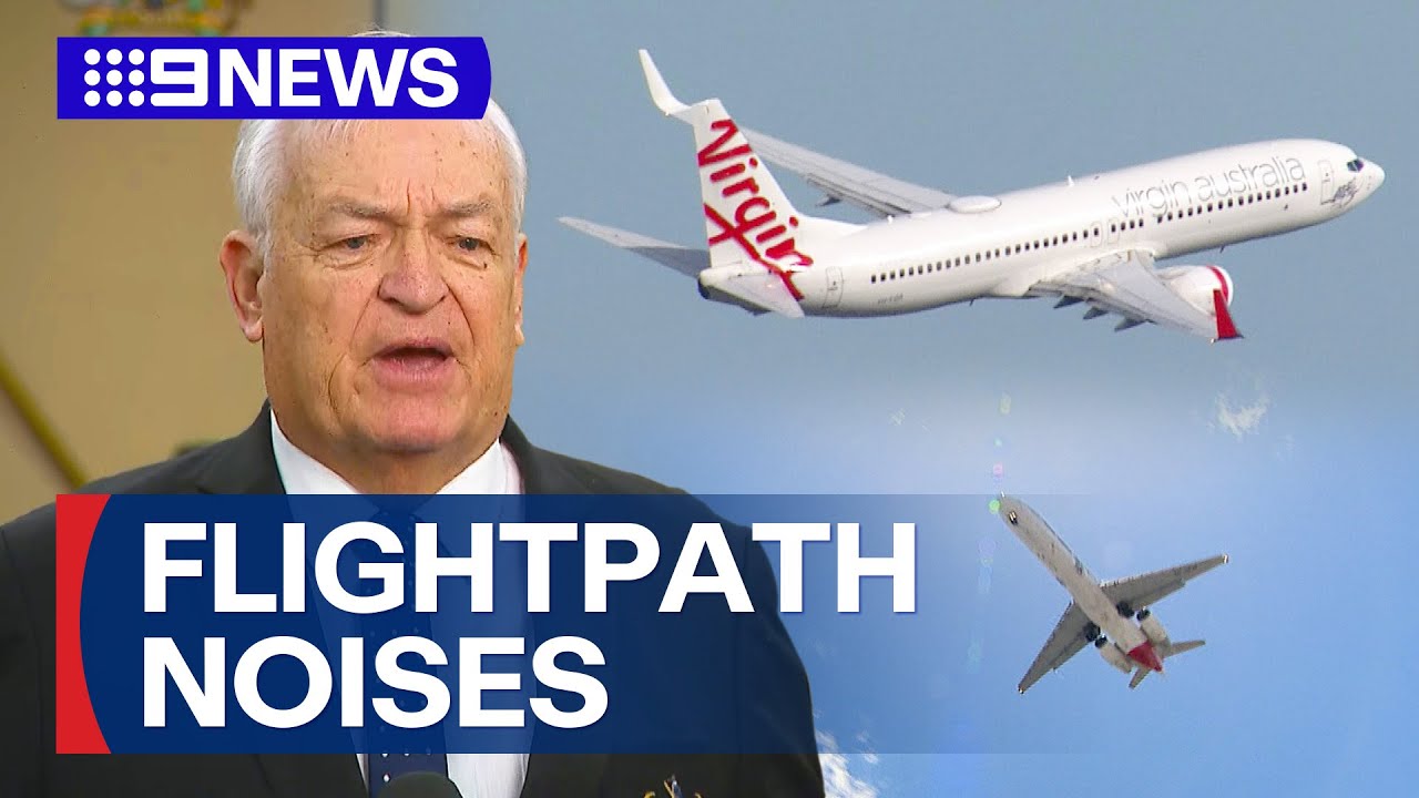 Aircraft noises to double in Blacktown over proposed flight path changes | 9 News Australia