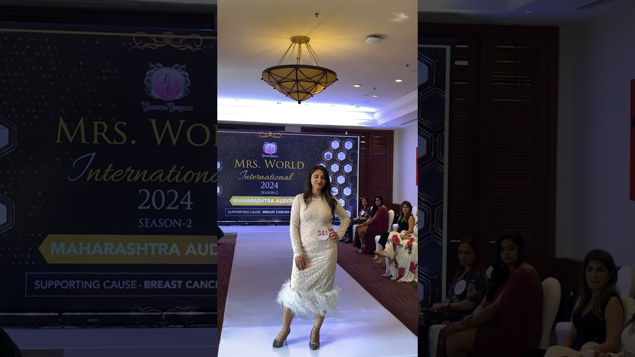 Mrs. World International Maharashtra Auditions 2024 – a glimpse of the empowerment,beauty & grace!