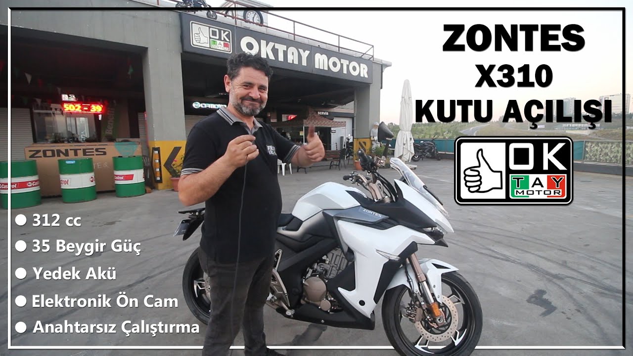 Zontes X310 Kutu Açılışı