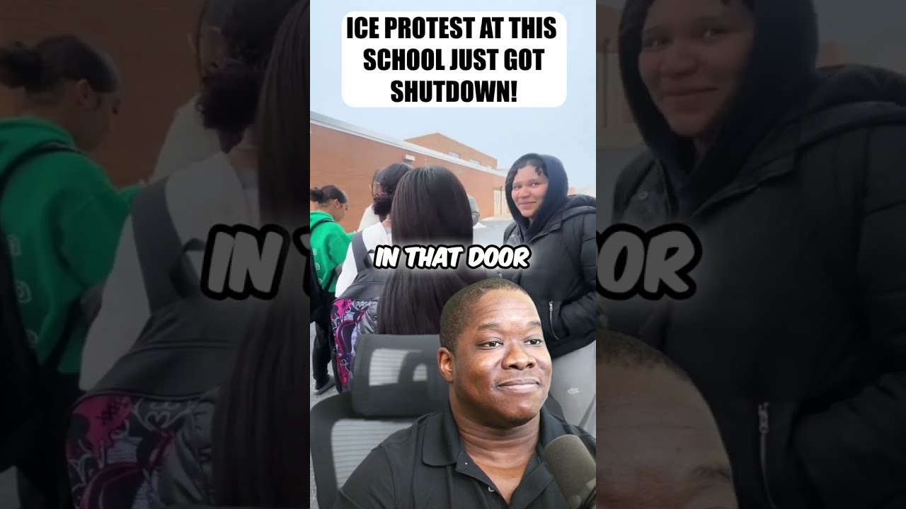 Students Threatened with Suspension Over ICE Protest #shorts