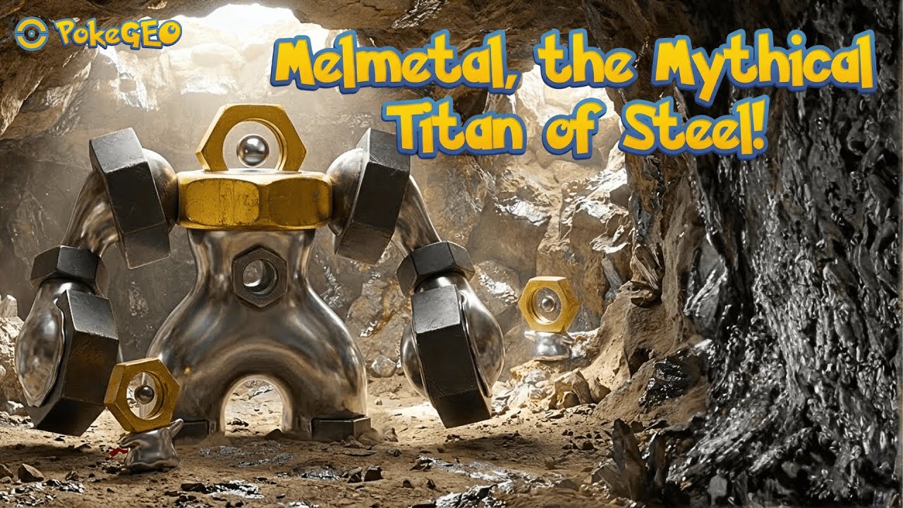 Real Life Pokémon | Unearthing Melmetal: Ancient Metal Pokémon, Its Origin, and True Power!
