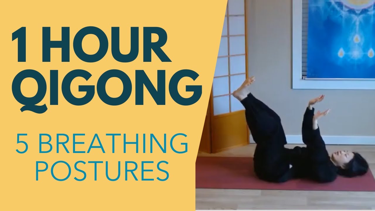 Energizing Breathing Postures | 1 Hour Qigong | Anna Choi