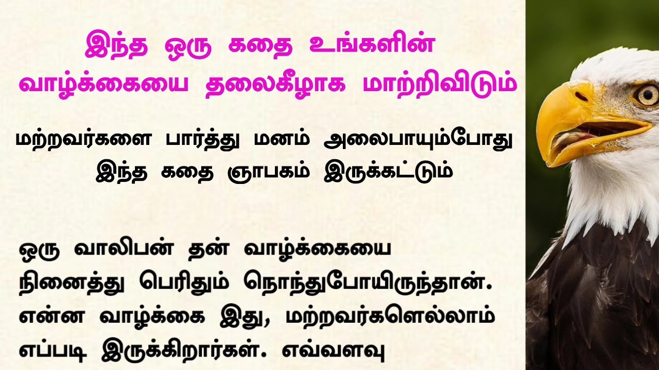 இந்த கதை உங்களின் வாழ்க்கையை மாற்றிவிடும் #படித்ததில்பிடித்தது #tamilkathaigal #tamilstory #tamil