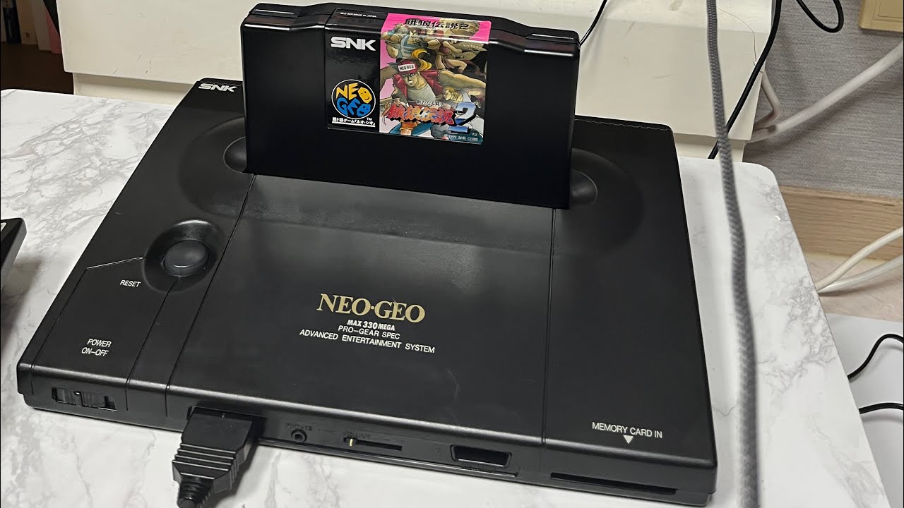 (고고레트로) 꿈의 게임기 네오지오 입성! 감동 ㅠㅠ  가정용 NeoGeo