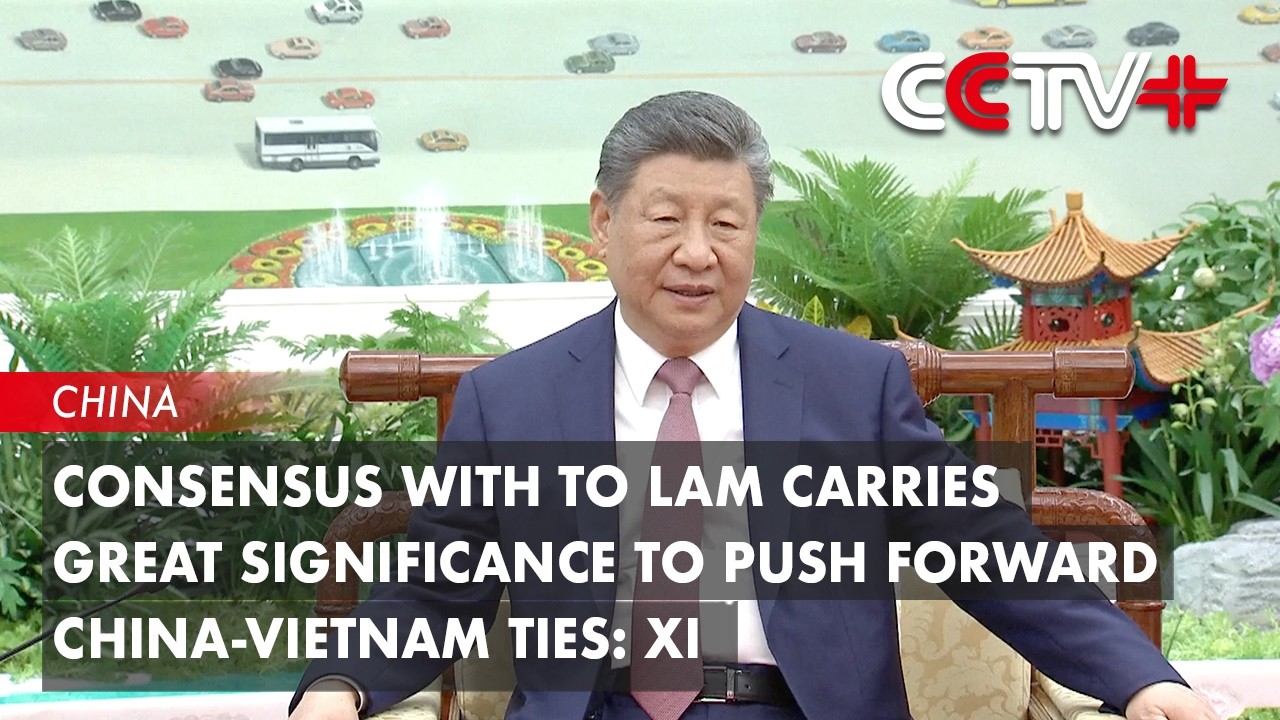 Consensus with To Lam Carries Great Significance to Push Forward China-Vietnam Ties: Xi