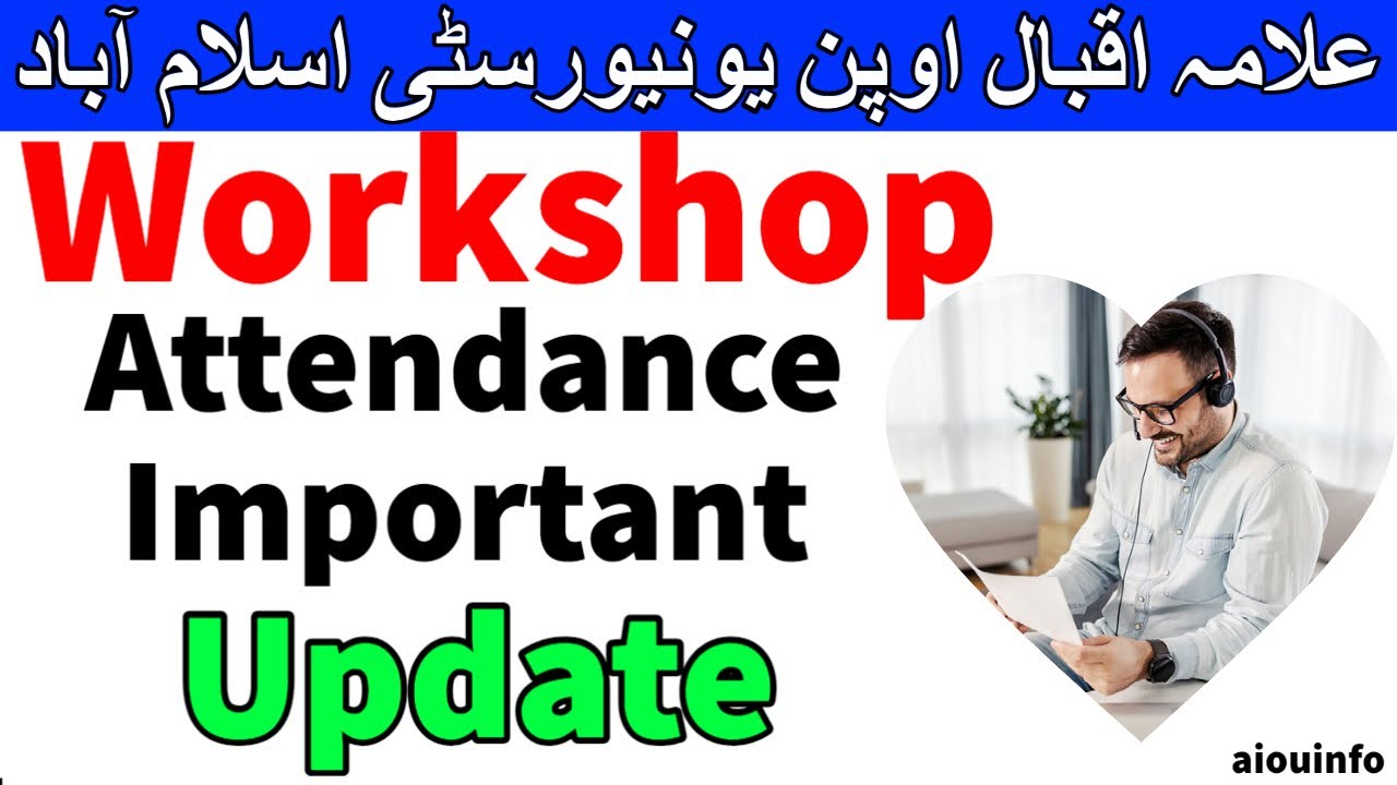 Optimizing Workshop Attendance with AI: AIOU Case Study Online Workshop  | AIOU INFO