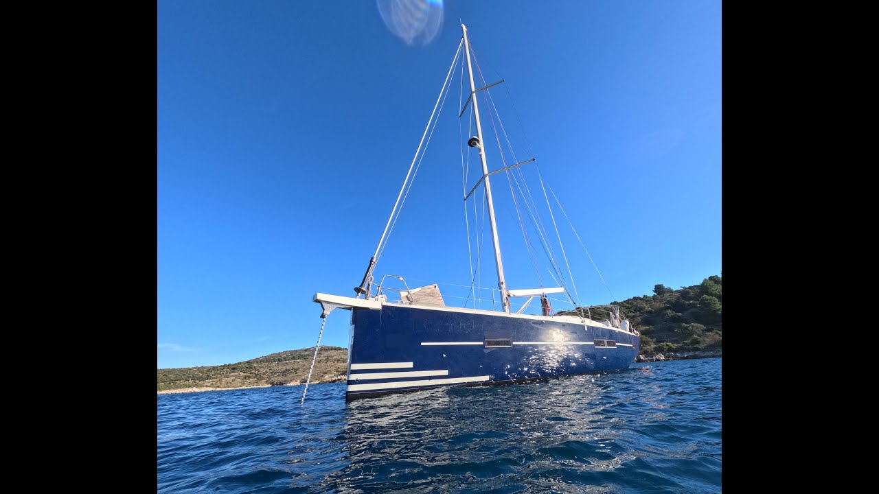 DUFOUR 520 GRAND LARGE ON SALE - -SEA TRAIL ON OPEN SEA!!! (ENGINE,AUTOPILOT,STEERING PERFOMANCE)