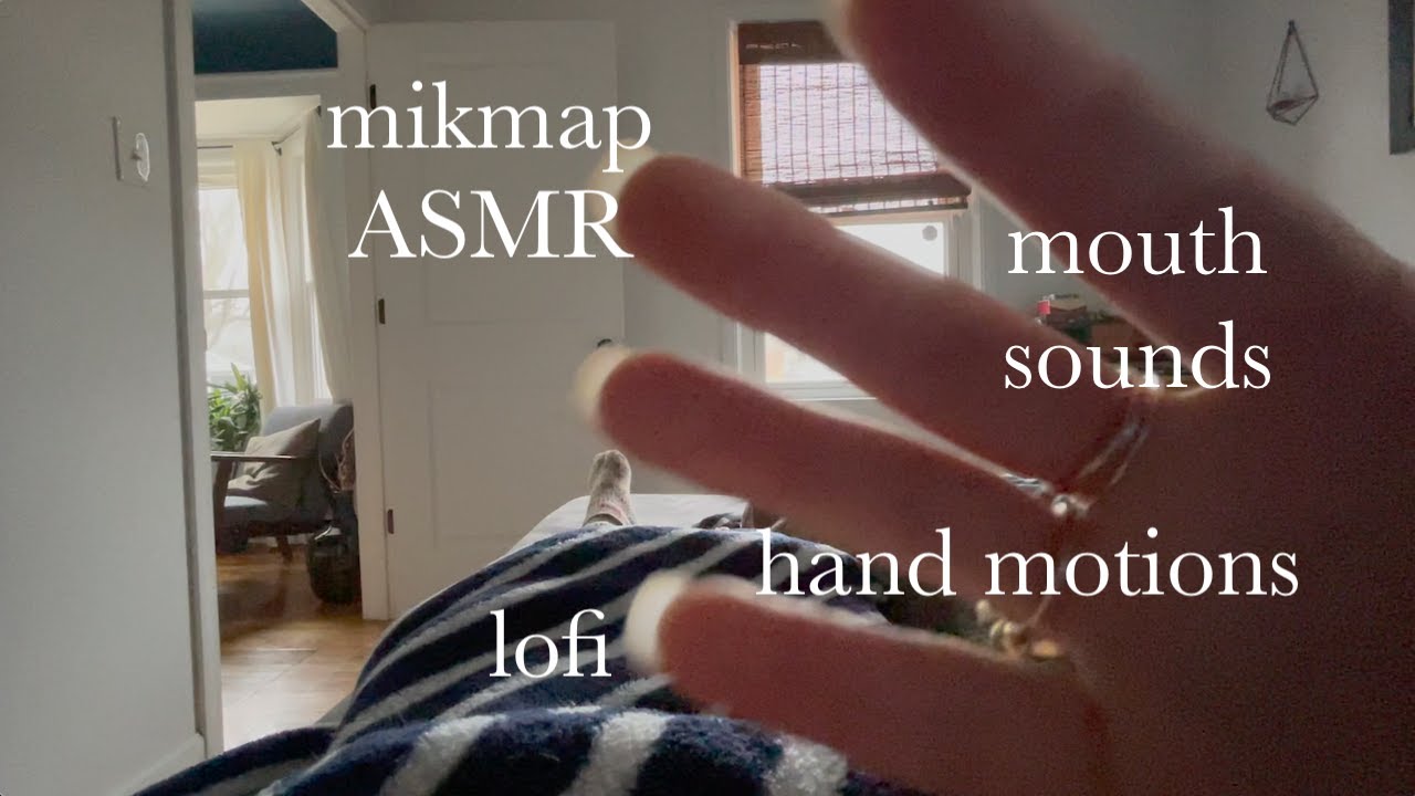 Lofi ASMR Tongue Clicks & Up Close Hand Motions