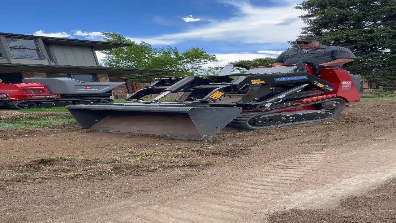 The Toro Dingo + Toro Ultra Buggy = PRODUCTIVITY