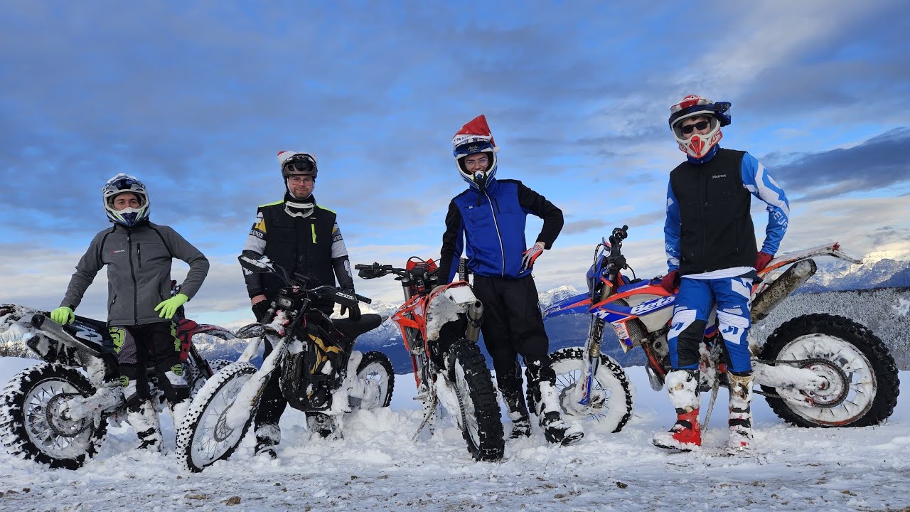 Christmas ride on the SNOW!