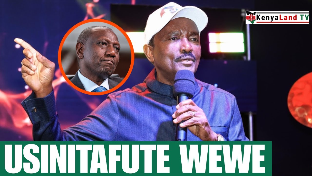 RUTO HANA BAHATI!' Why he will never dare look for Kalonzo! Listen to what Kalonzo told him!!