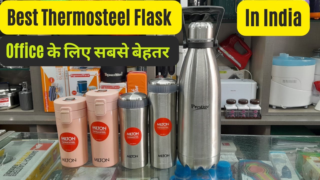 Milton & Prestige Thermosteel Flask Review || Milton Thermosteel  Optima And Thermosteel coffee Mug