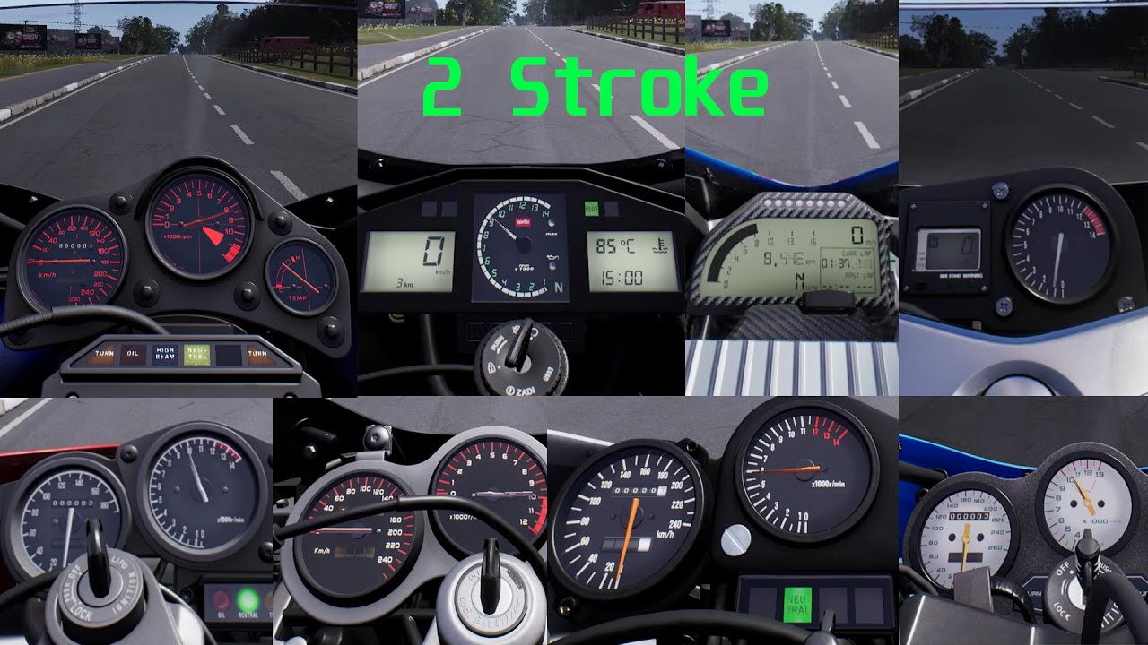 Ride 5 - All 2 Stroke Bike NSR TZR RGV RS NS RG RD MMX Acceleration Top Speed Sound