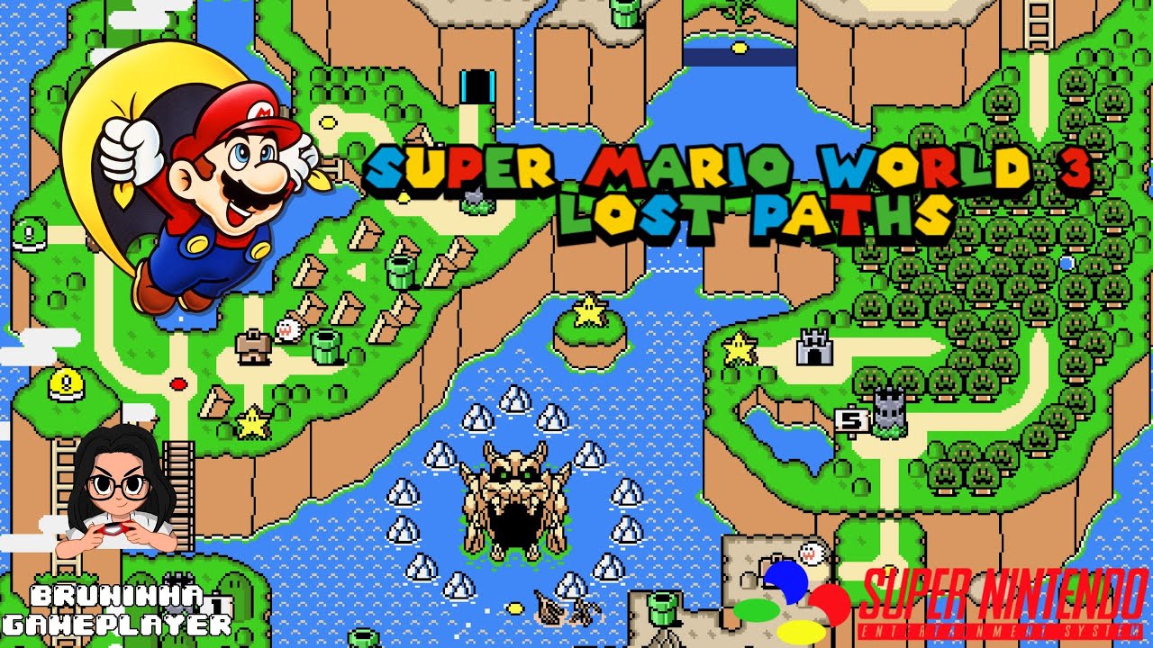 🎮Super Mario World 3: Lost Paths Hack Rom