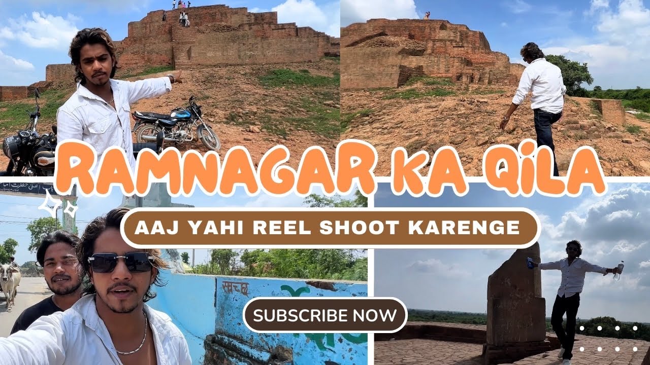 Aaj ki location bahut achi hai guys. Ramnagar ka Qila #vlog #tasleemmalikvlogs