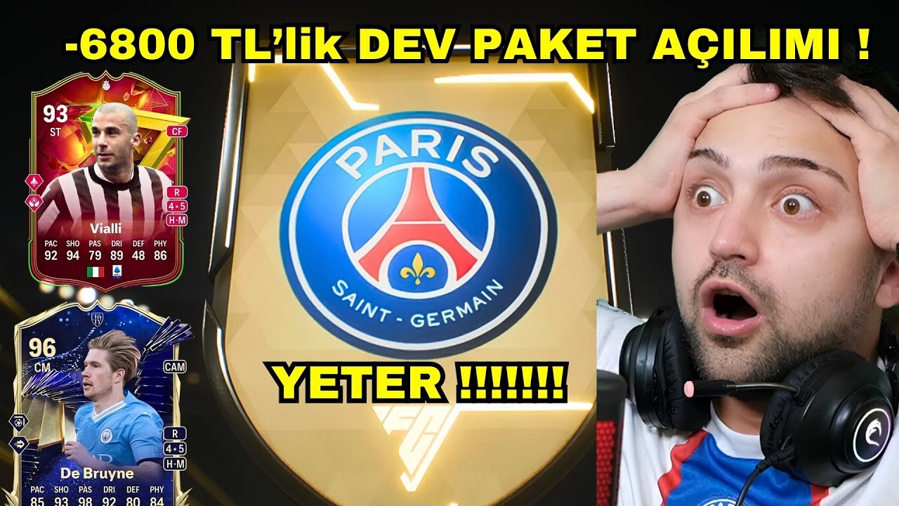 EA FC 24 BAYRAMDA KAZANDIĞIM BÜTÜN PARA BİTENE KADAR PAKET AÇILIMI ( - 6800 TL )
