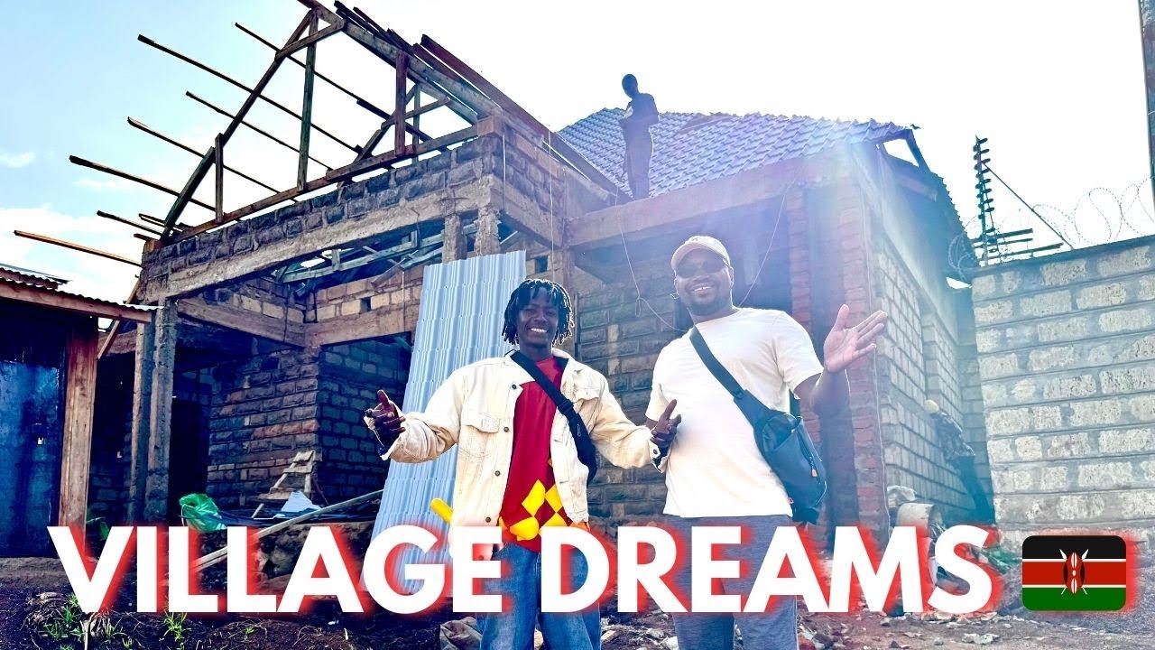 Когда он построил курятник, все смеялись… А теперь он строит дом своей мечты в деревне Ньябохансе.