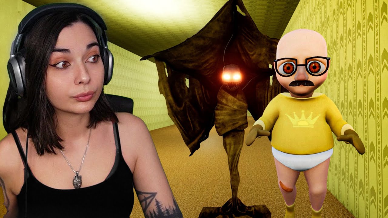 BILLY NOUS FAIT GLITCH DANS LES BACKROOMS... - (Baby in yellow)
