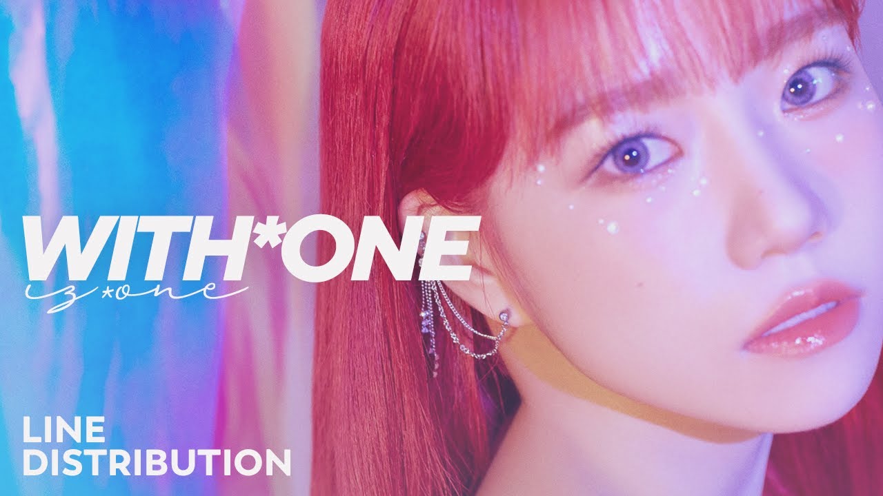 IZ*ONE — With*One | Line Distribution