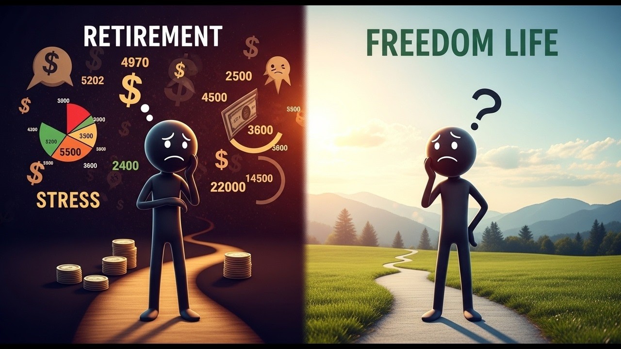 Why This Stickman Stopped Chasing the Retirement Number (A Powerful Life Lesson)
